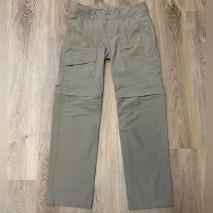 Columbia Boot Cut Convertible Cargo Pants size 8S